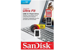 Pendrive Pamięć Sandisk 128gb Ultra Fit 130mb/s Usb 3.1