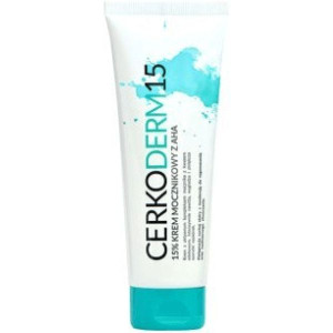 Cerkoderm 15, 15% krem mocznikowy z AHA, s/sucha, z tendencją do rogow 75ml