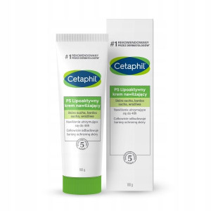 Cetaphil PS, lipoaktywny krem nawilżający skóra sucha i wrażliwa 100 g