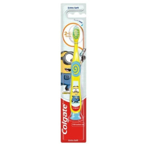 Colgate Minionki, szczoteczka do zębów dla dzieci 2-6 lat, extra soft, 1szt