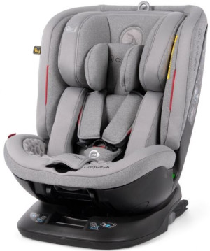 Coletto Logos Isofix i- Size fotelik samochodowy 0-36 kg Grey