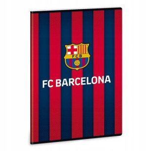 FC Barcelona zeszyt A4 kratka 40k 8841