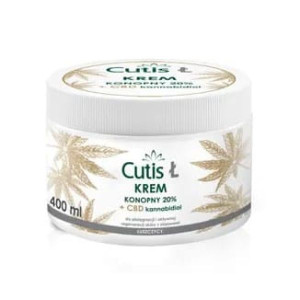 Cutis Ł-Łuszczyca, maść konopna 20% + CBD, 400 ml