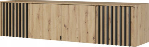 Nadstawka do szafy KELLY dąb artisan 206 cm