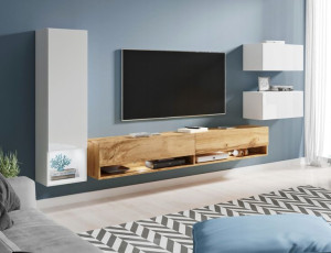 Meblościanka MADERA dąb wotan Meble do salonu