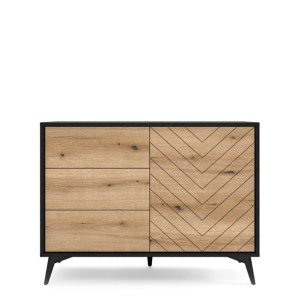 Komoda z szufladami ALMAS jodełka 103,5 cm
