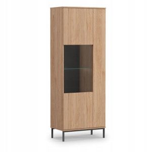 Witryna loft QUARTE Dąb Hickory