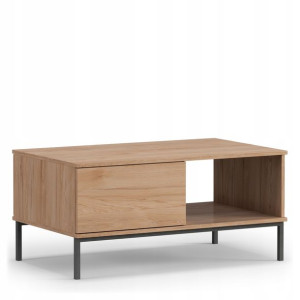 Stolik kawowy loft QUARTE Dąb Hickory