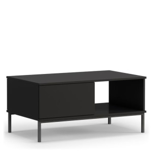 Stolik kawowy loft czarny QUARTE