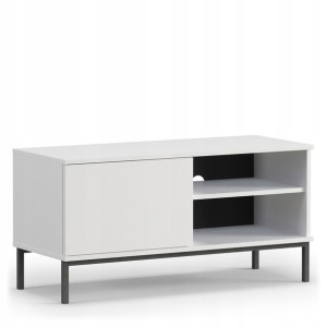 Szafka RTV loft biała 100 cm QUARTE