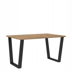Mały stół do salonu KARO 138x90 dąb lancelot