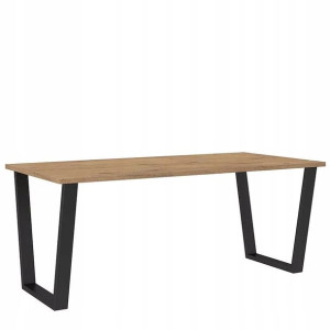 Duży stół do jadalni KARO 185x90 dąb lancelot