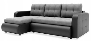 Narożnik rogówka z funkcją spania sofa VANESSA