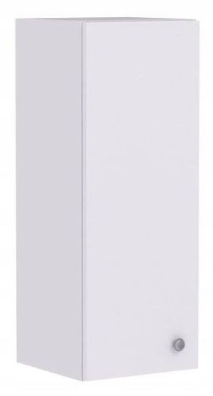 Wisząca szafka do łazienki MILA 30 cm biała połysk