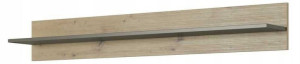 Półka wisząca dąb artisan 138 cm LINDA