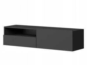 Wisząca szafka rtv loft grafit 120 cm JAY