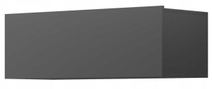 Wisząca szafka do pokoju grafit 90 cm JAY