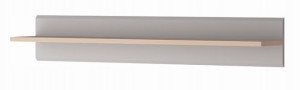 Półka ścienna wisząca 90 cm szary mat SHADOW