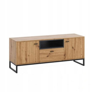 Nowoczesna Szafka RTV dąb artisan 135 cm OLI