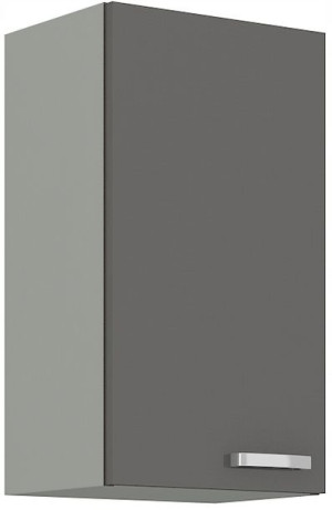 Szafka kuchenna wisząca półki 40 cm Silver połysk