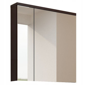 Szafka łazienkowa wisząca z lustrem wenge PARIS