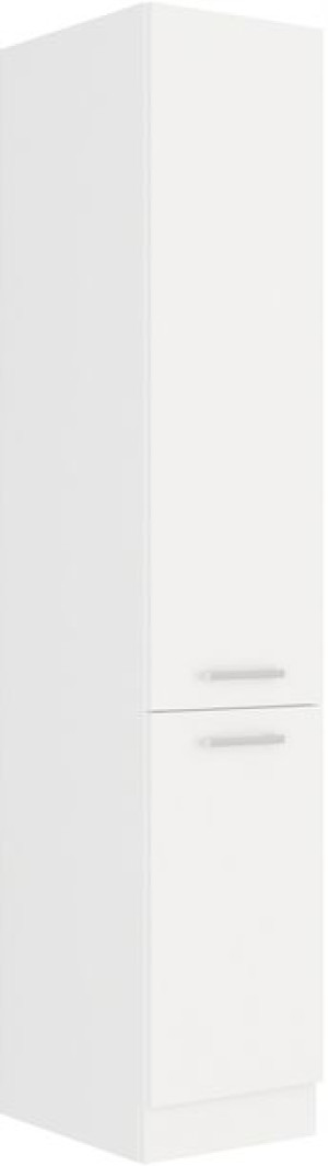 Wysoka szafka kuchenna 40 cm biały mat SNOW