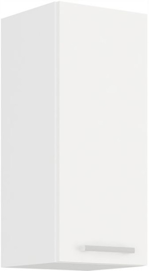 Jednoskrzydłowa szafka wisząca 30cm biały mat SNOW
