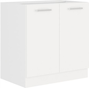 Biała szafka kuchenna stojąca 80 cm SNOW