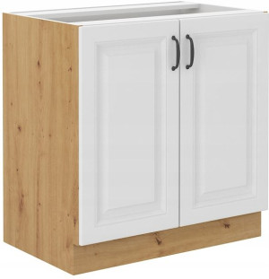 Szafka kuchenna dolna Style 80 Biała Artisan