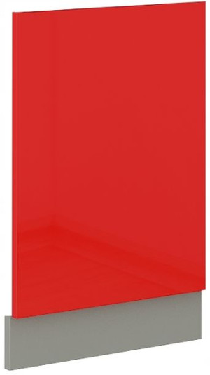 Front Do Zmywarki 45 Cm Czerwony Połysk Riva