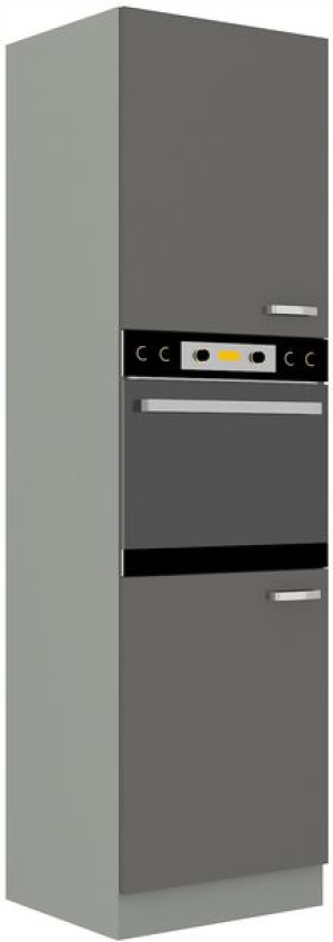 Szafka kuchenna Silver wysoka pod zabudowe połysk