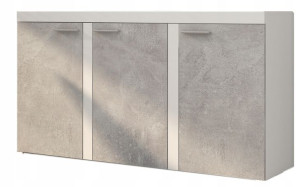 Nowoczesna komoda SAMBA Beton jasny 148 cm