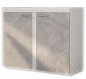 Nowoczesna komoda SAMBA Beton jasny 97 cm