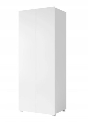 Szafa Garderoba Modern 2d Biały Połysk