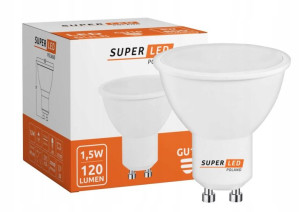Żarówka LED GU10 1,5W 2835 barwa ciepła