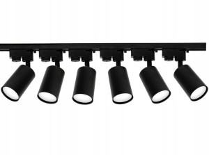 Zestaw Szynoprzewód Szyna 2m + 6x Lampa GU10 LED
