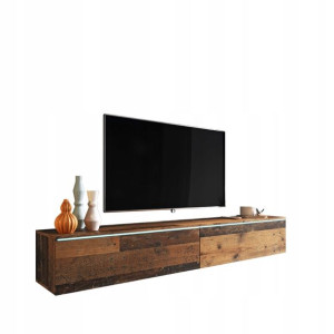 Szafka RTV 180 cm BROMI Szafka wisząca stojąca