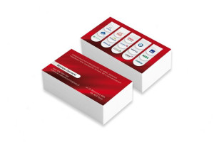 Wizytówki 250 szt. 400g agenta ubezpieczeniowego
