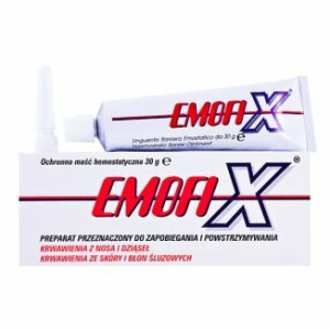 Emofix, maść hemostatyczna, 30 g.