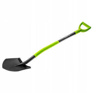 Szpadel ostry metalowy trzonek VERTO 15G010