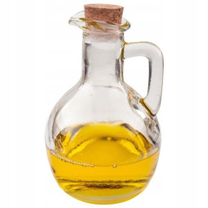 Dozownik butelka szklana do octu oliwy korek 150ml