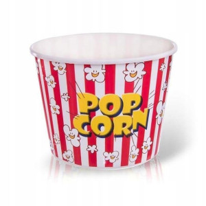 Kubek pojemnik popcorn netflix chill seans filmowy