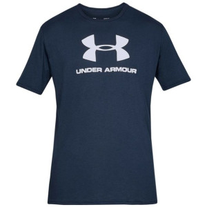 Koszulka męska under armour sportstyle ss granatowa uar 1329590 408