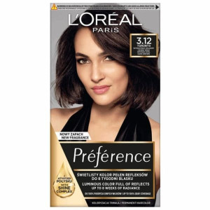 Farba do włosów L’Oréal Paris Preference 3.12 Toronto INTENSYWNY CHŁODNY 1s