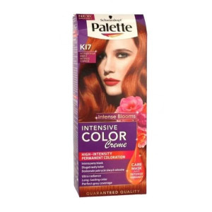 Farba do włosów Palette Intensive Color Creme, Intensywna Miedź K17, 1 szt.