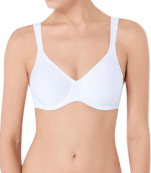 Biustonosz Triumph Modern Soft   Cotton W 95d;biały