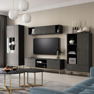 Nowoczesne meble pokojowe PERU Meblościanka Salon
