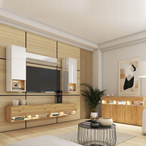 Meble pokojowe Meblościanka Komoda Salon PREMIUM