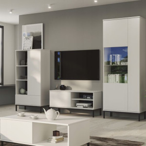 Meble w stylu loft QUARTE Białe