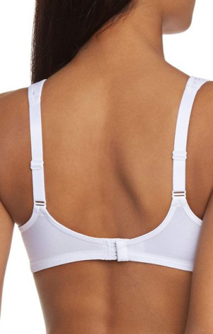 Biustonosz Triumph Elegant Cotton N 85c;biały